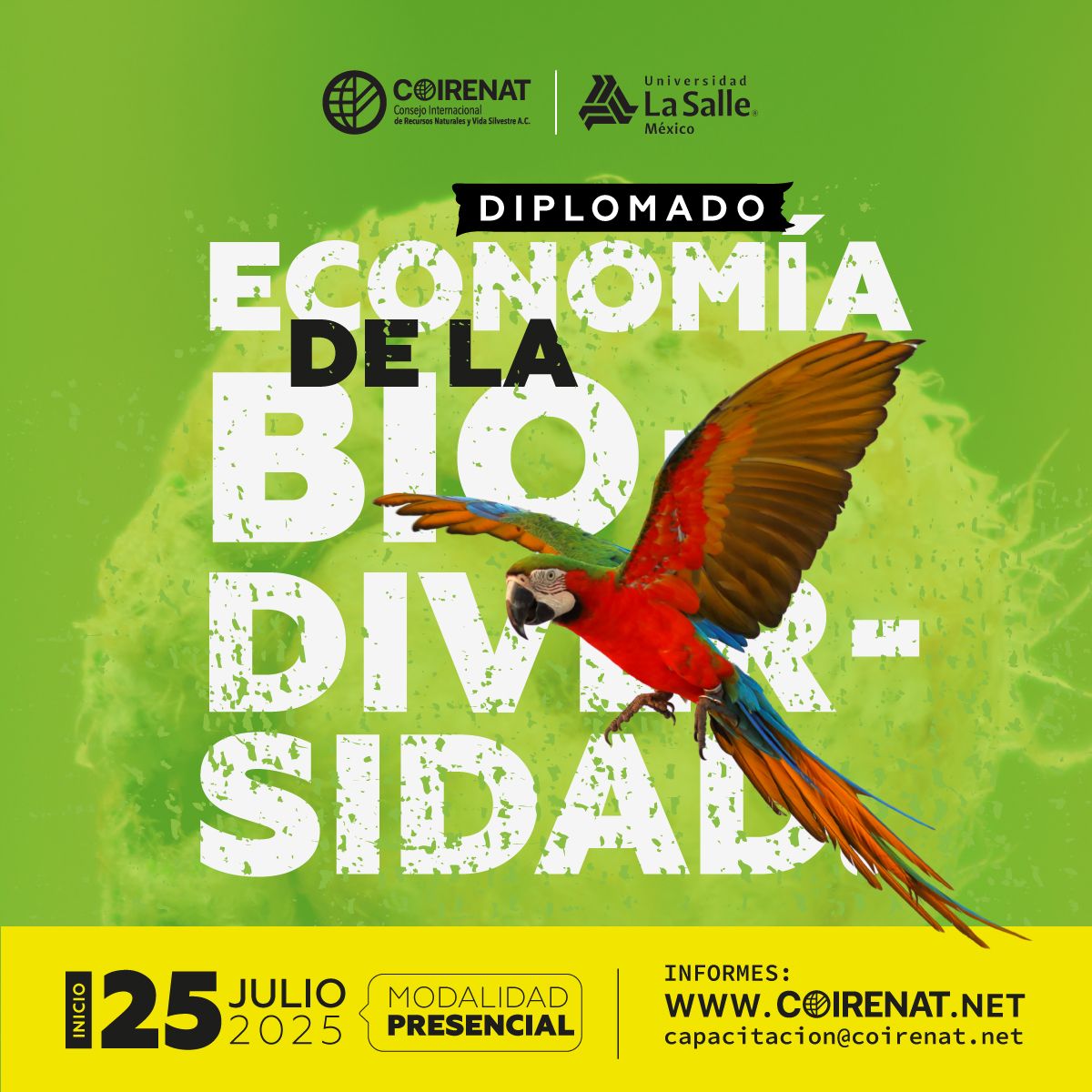Diplomado-Economía de la Biodiversidad (COIRENAT)