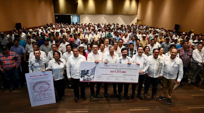 Veracruz – Conagua entrega apoyos para infraestructura hidroagrícola a productores de Veracruz (Imagen de Veracruz)
