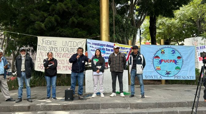 Puebla – Habrá movilizaciones para defender el agua de Xoxtla (24 Horas Puebla)