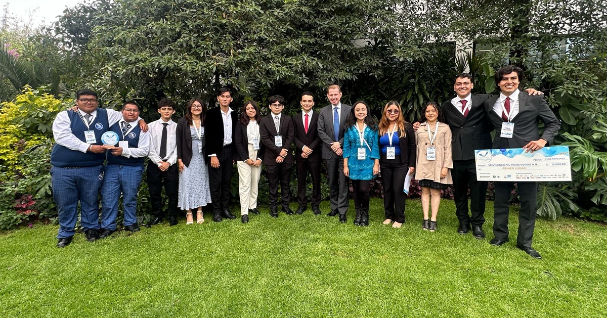Internacional – Estudiantes de preparatoria jaliscienses presentarán proyecto de reúso de agua en Suecia (Valor Compartido)