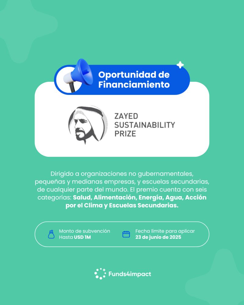 Premio Zayed Sustainability (Zayed Sustainability)