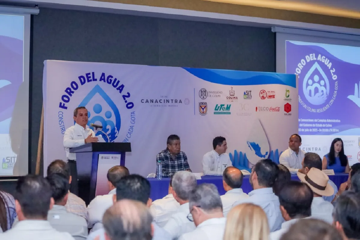 Colima – Con docentes, investigadores y alumnos, se suma UdeC al Foro del Agua 2.0 de la Canacintra. (El Comentario)