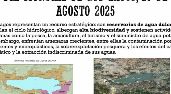 México – Especialistas llaman a crear una “agenda verde” para el Lago de Chapala y su cuenca (Universidad de Guadalajara)