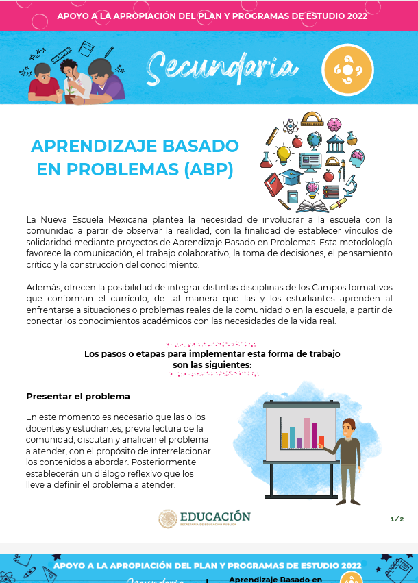 Aprendizaje Basado en Problemas (SEP)