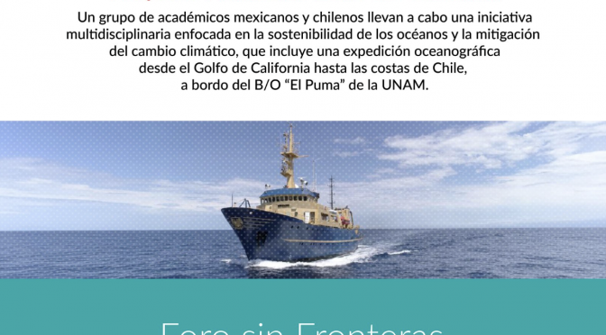 Iniciativa de océanos Sostenibles y Cambio Climático: Proyecto Humboldt Golfo de California (UNAM)