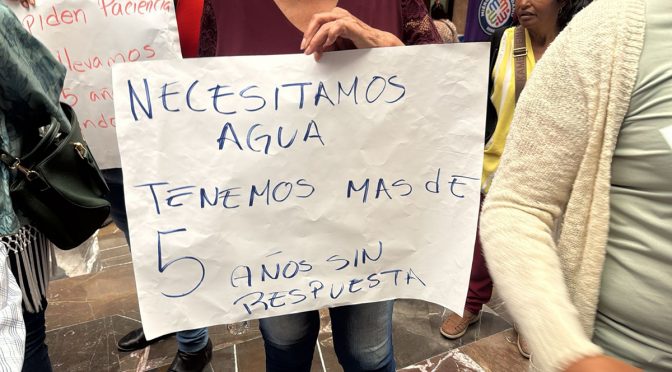 Guanajuato – Piden agua tras cinco largos años de espera. (El Heraldo)