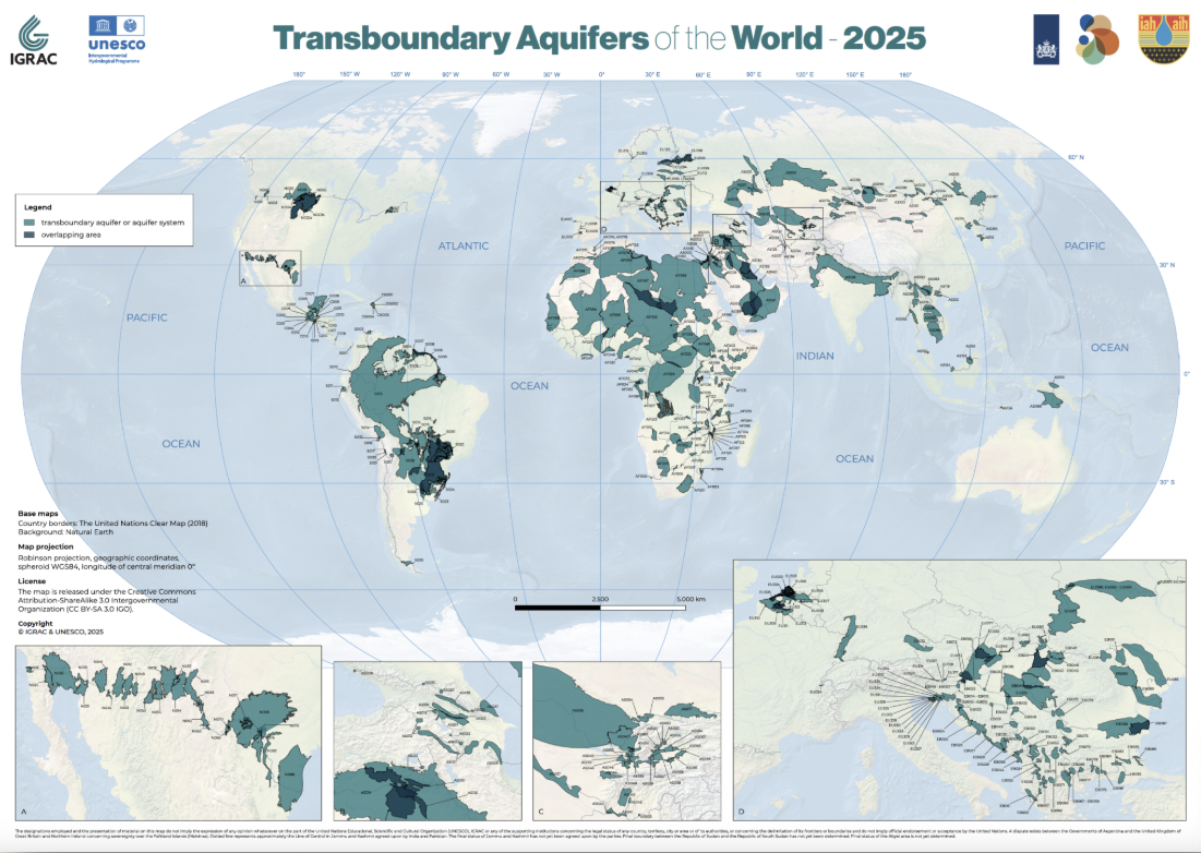 Transboundary Aquifers of the World Map. (Igrac)
