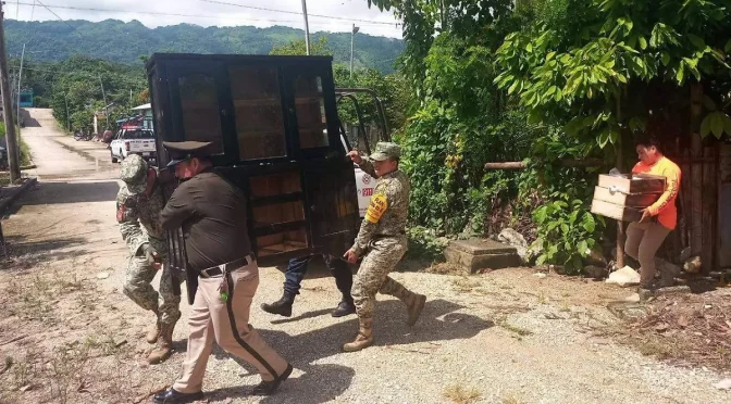 Chiapas – Riesgo de desbordamiento del río Tulijá moviliza a autoridades en Salto de Agua. (El Heraldo)