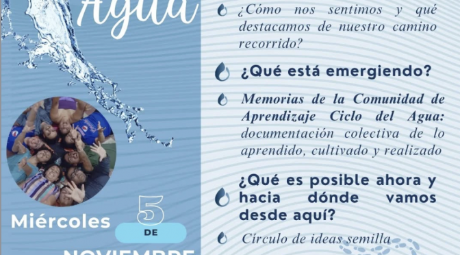Espacio de aprendizaje permanente en torno al Agua (Ciclo del Agua)