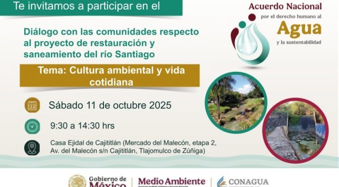 Diálogo con las comunidades respecto al Proyecto de Restauración y Saneamiento del Río Santiago. (Inst. Corazón de la Tierra)