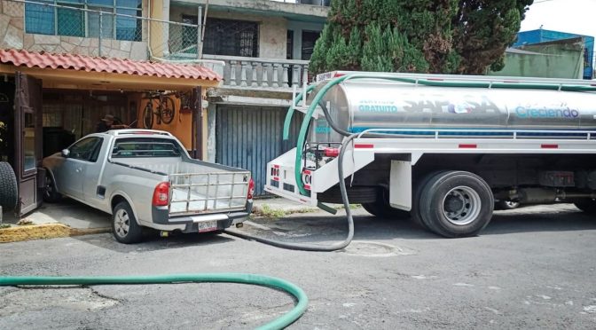 Estado de México – Suministro de agua en Atizapán sube a 900 litros por segundo, en Naucalpan alcanza los 800 (El Universal Estado de México)