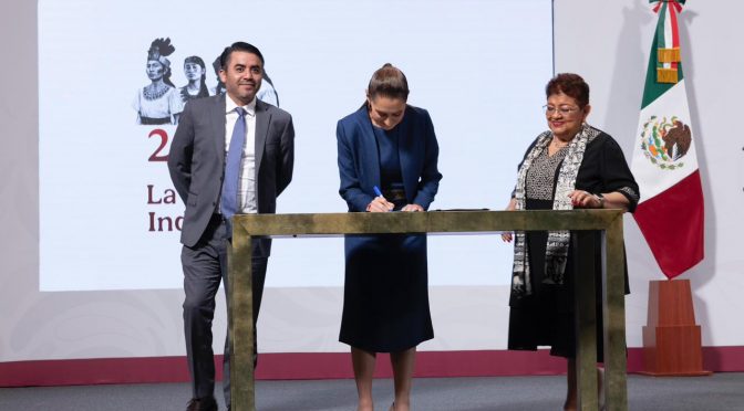 México – Sheinbaum firma iniciativa de ley para garantizar el derecho humano al agua (Fortuna)