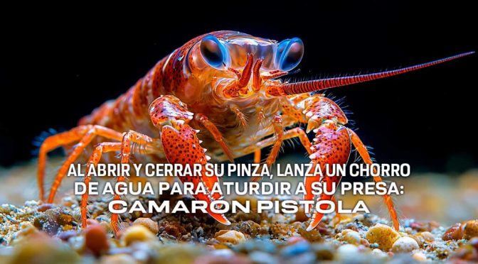 Mundo – El camarón pistola: un diminuto ingeniero que inspira nuevas formas de purificar el agua (UNAM Global Noticias)