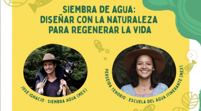 Webinar – Siembra de Agua: Diseñar con la Naturaleza para Regenerar la Vida (Escuela Itinerante del Agua)