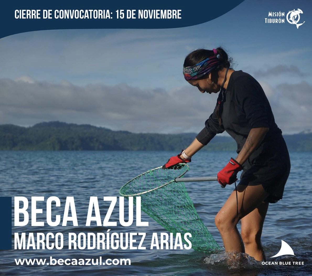 Beca Azul Marco Rodríguez Arias (Misión Tiburón)