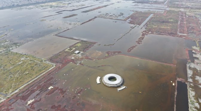 Estado de México – Renacer del Lago de Texcoco: ExNAIM inundado almacena 39 millones de metros cúbicos de agua (El Universal Estado de México)