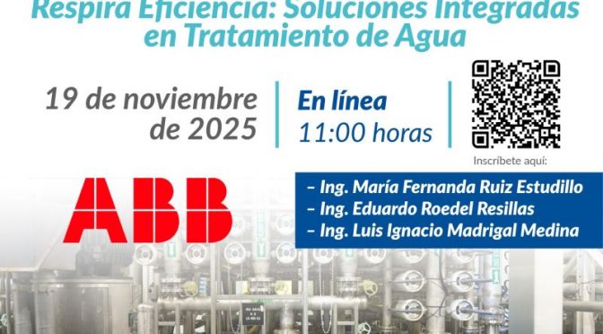 Webinar: Respira Eficiencia: Soluciones Integradas en Tratamiento de Agua. (ANEAS)