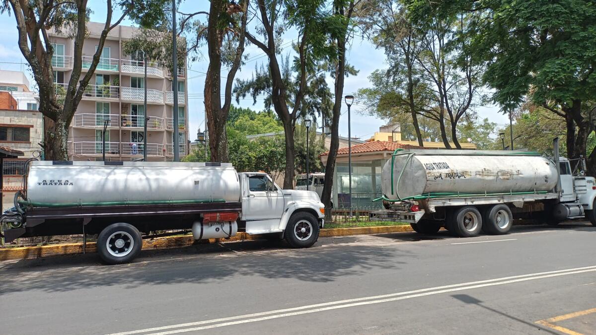 CDMX-Camiones de agua potable vierten sospechas en capital mexicana (IPS)