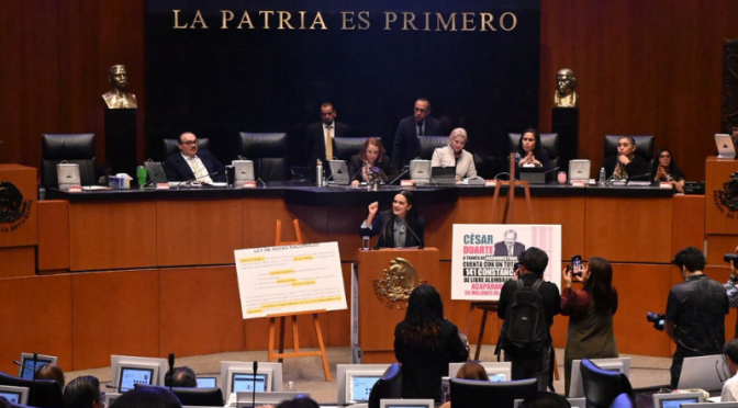 México-Senado aprueba en lo general y en lo particular la nueva Ley General de Aguas (IMER Noticias)