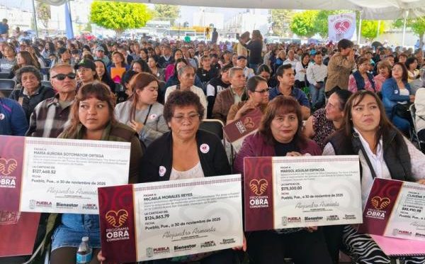 Puebla – Urbanización y agua potable llegan a las comunidades con obra comunitaria (Gobierno del Estado de Puebla)