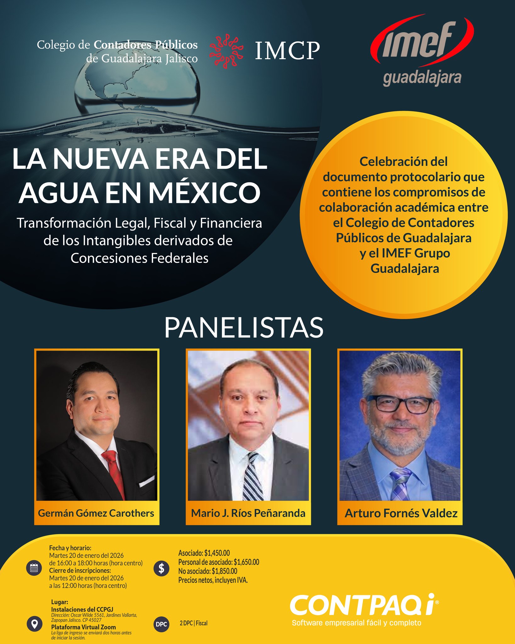 La Nueva Era del Agua en México (Colegio de Contadores Públicos de Guadalajara Jalisco)