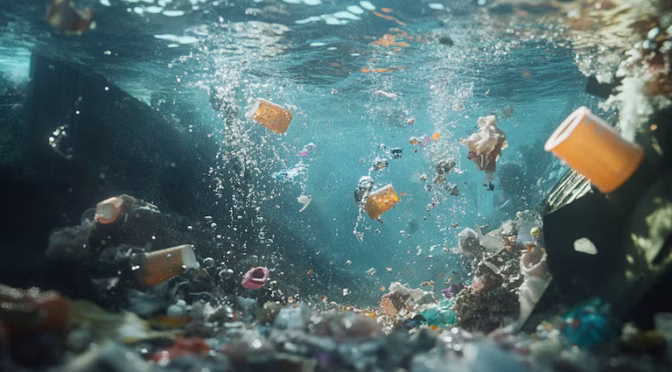 Internacional-El inesperado vínculo entre los nanoplásticos y la persistencia de virus y bacterias en el agua potable (Infobae)