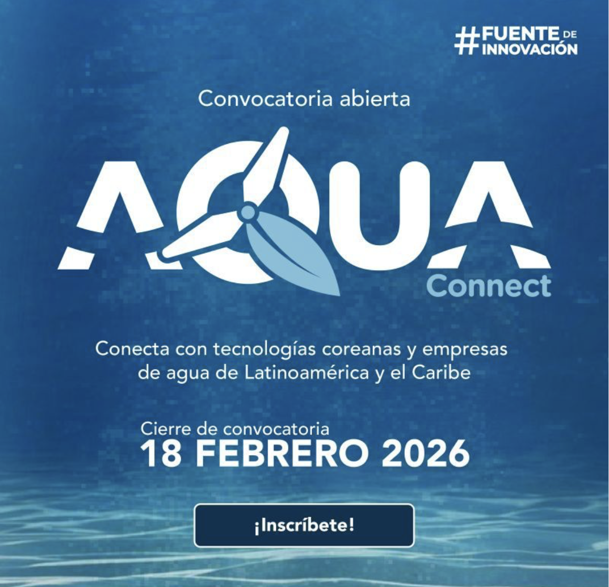 Conecta con tecnologías coreanas y empresas de agua de Latinoamérica y el Caribe (Aqua.connect)