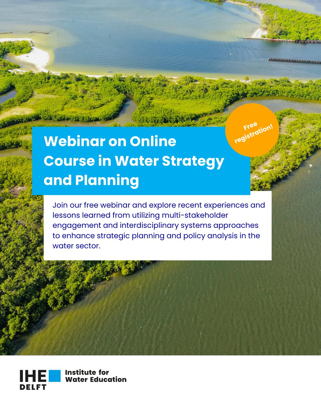 Programa Estrategia y Planificación del Agua (IHE Delft y TU Delft)
