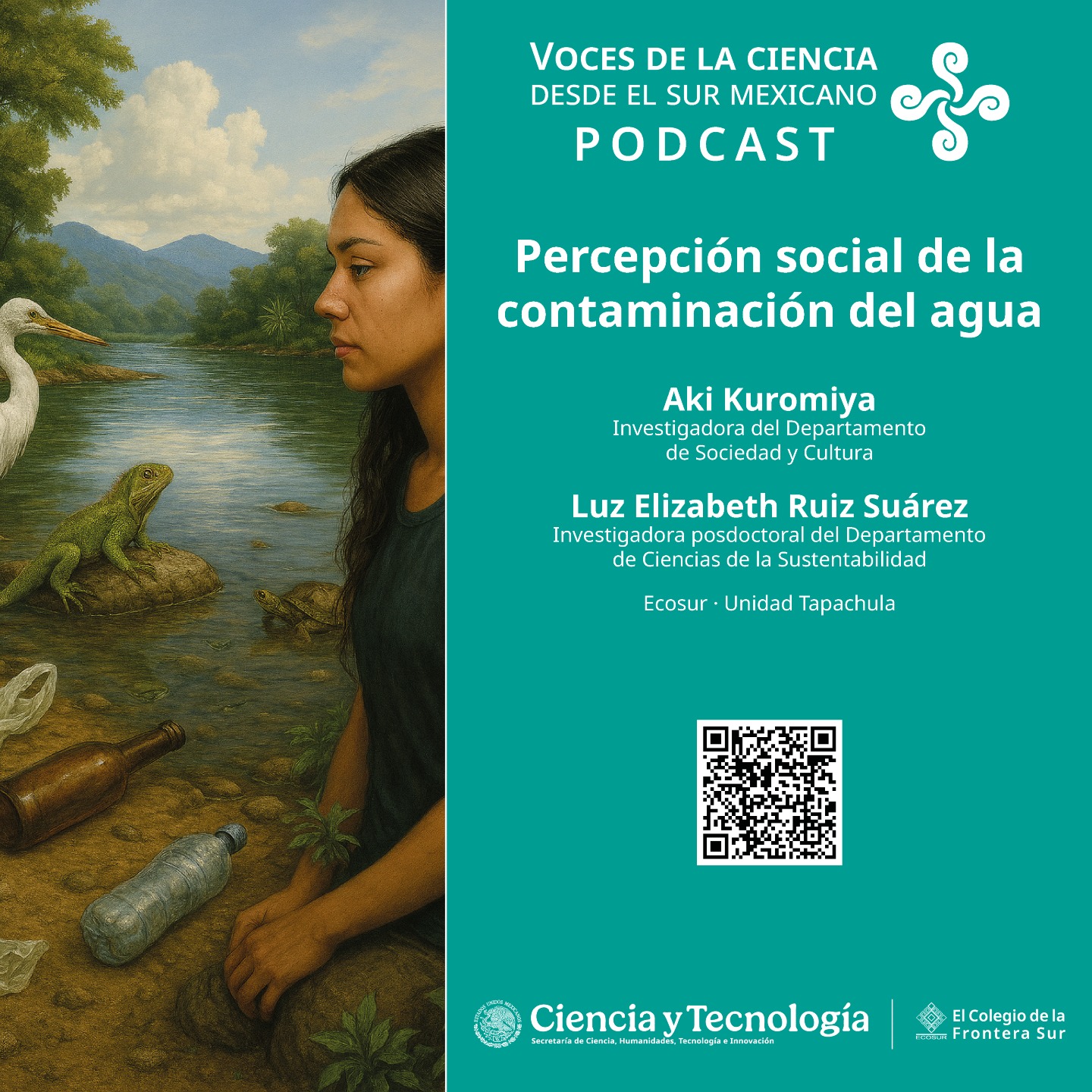 Podcast- Percepción social de la contaminación (ECOSUR)