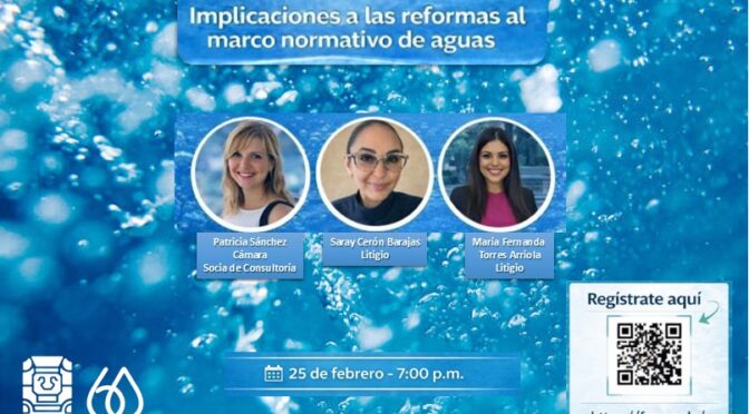 Implicaciones a las reformas al marco normativo de aguas (Asociación Mexicana de Hidráulica, A.C.)