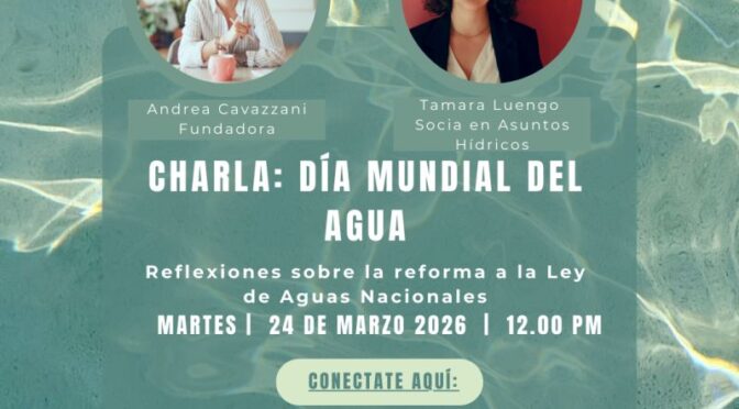 Charla-Día Mundial del Agua ( Cavazzani )