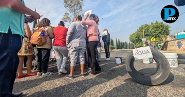 Puebla – Habitantes cierran las Margaritas contra Agua de Puebla por desabasto y fallas (El Popular)