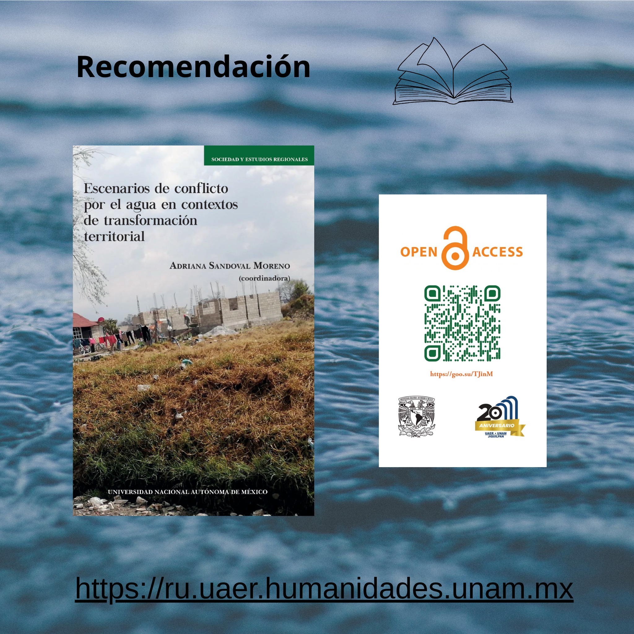 Escenarios de conflicto por el agua en contextos de transformación territorial (UAER UNAM))