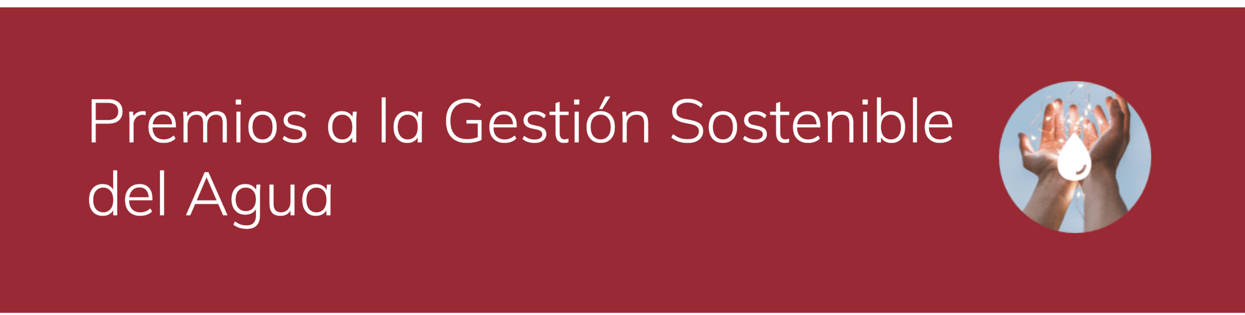 Convocatoria – Premios a la Gestión Sostenible del Agua (Fundación Botín)