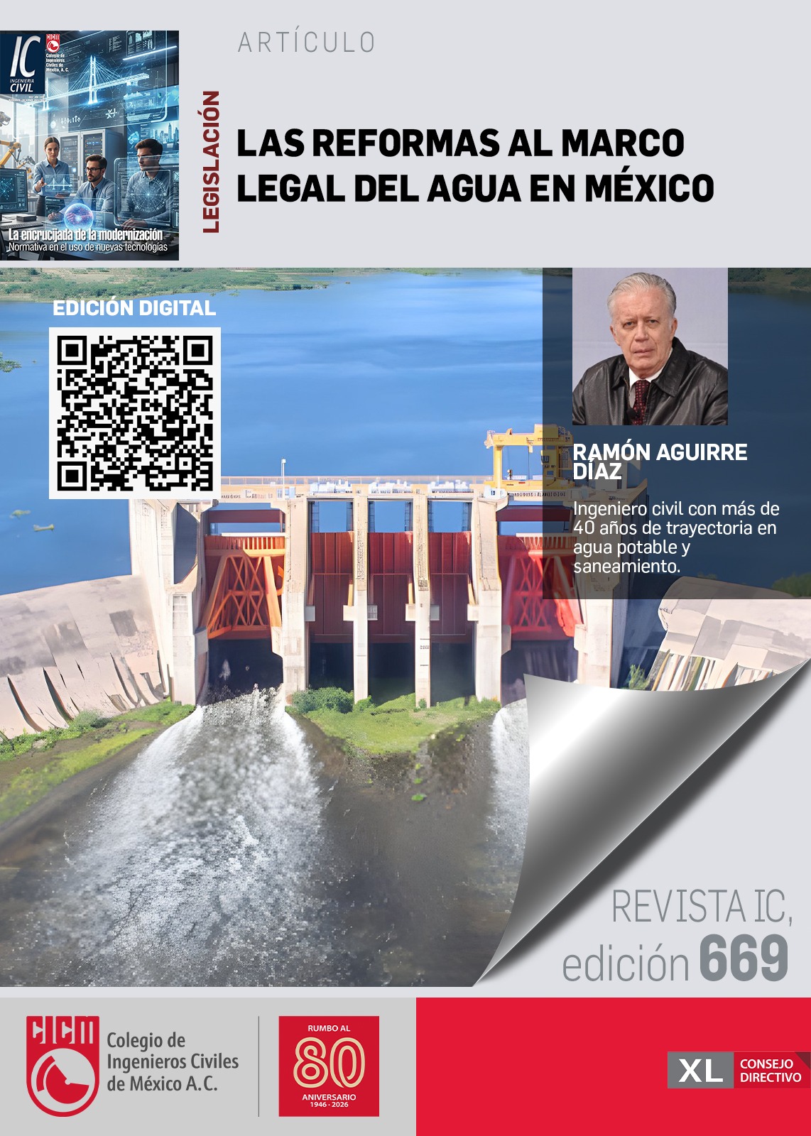 Artículo – Las reformas al marco legal del agua en México (Revista IC Ingeniería Civil, edición 669)