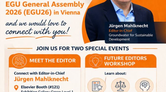 European Geosciences Union (EGU) General Assembly 2026 in Vienna (Groundwater for Sustainable Development)