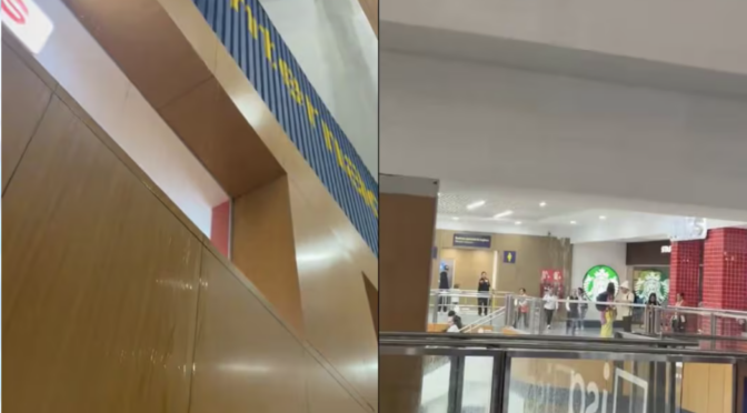 México-Lluvia provoca filtraciones en el AICM; reportan caída de agua en Terminal 1 (La Jornada)