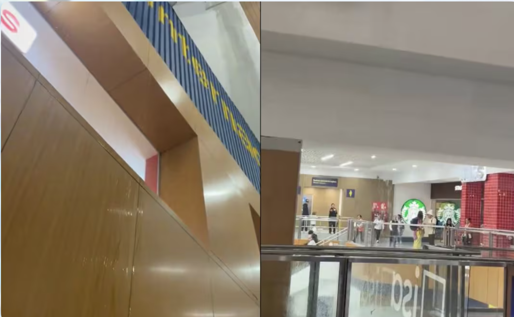 México-Lluvia provoca filtraciones en el AICM; reportan caída de agua en Terminal 1 (La Jornada)