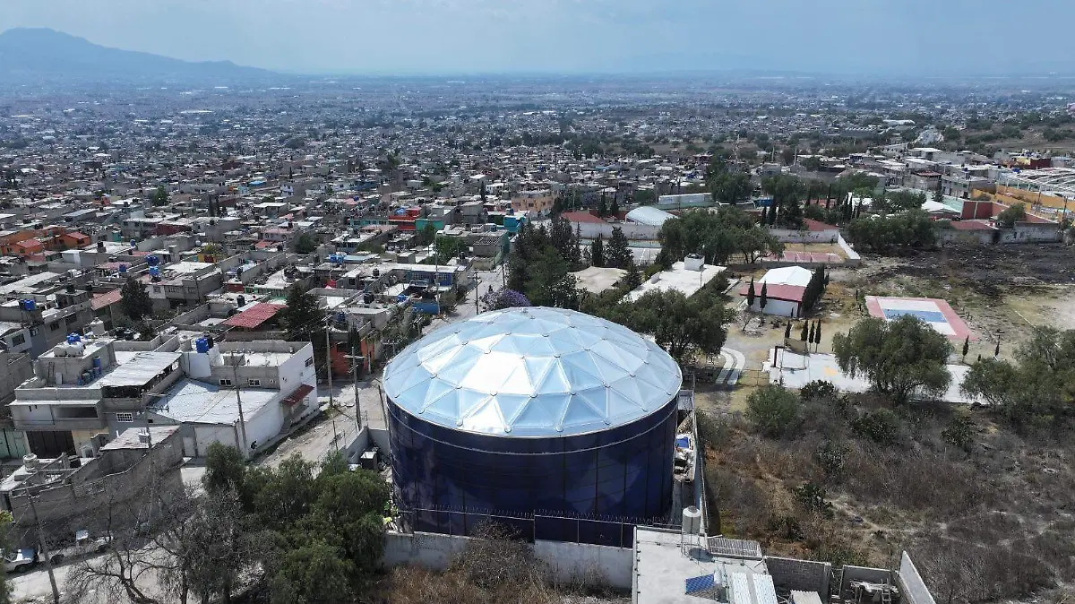 Estado de México–Agua para Ecatepec: Azucena Cisneros anuncia tanque maestro para 140 mil habitantes (La Prensa)