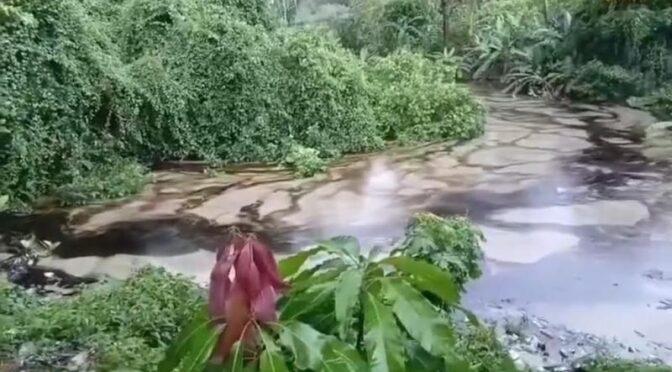 Veracruz-Nuevo derrame de hidrocarburo pone en riesgo fuentes de abasto de agua en Veracruz (Excélsior)