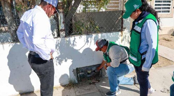 Baja California Sur – En Valle del Mezquite sí llega el agua; OOMSAPAS detecta irregularidades que afectan la presión (Diario El Independiente)