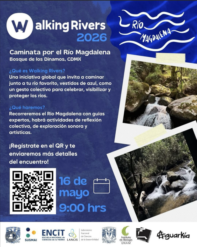 Evento: Caminata por el Río Magdalena (Universidad Autónoma de México)