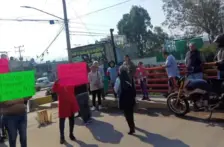 Estado de México – Vecinos de El Salado protestan en La Paz por desabasto de agua (El Sol de Toluca)