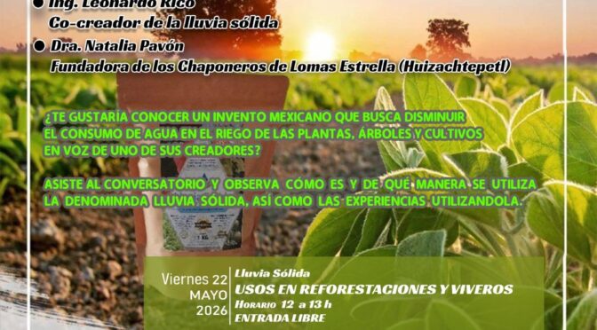 Lluvia sólida: usos en reforestaciones y viveros (Lluvia Sólida)