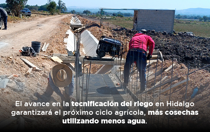 México-Tecnificación del riego en el Valle del Mezquital para optimizar el uso del agua (Conagua)