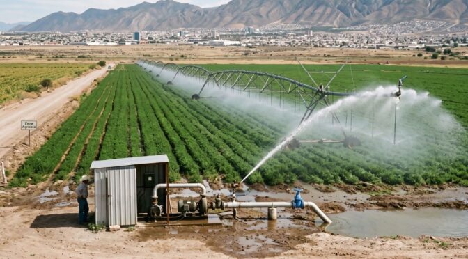 Coahuila-El campo concentra el mayor volumen de la distribución de agua (El Coahuilense)