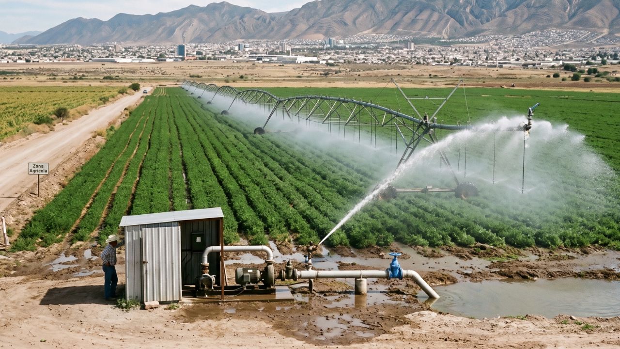 Coahuila-El campo concentra el mayor volumen de la distribución de agua (El Coahuilense)