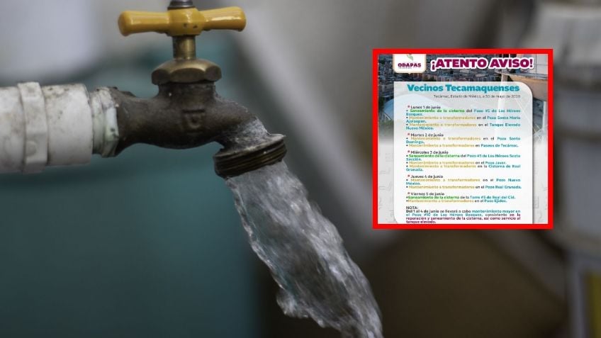 Estado de México – Alertan por cortes de agua hasta el 8 de junio en Tecámac: lista de colonias que se quedarán sin suministro (El Heraldo de México)