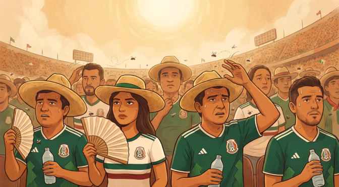 México–Calor, insectos y agua: riesgos de salud durante el Mundial 2026 y cómo evitarlos (Infobae)