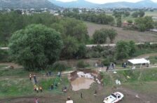 Edo. Mex.-Conagua concluye reconstrucción del bordo afectado en el río Papalotla, en el Estado de México (Gobierno de México)